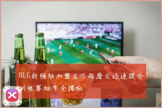BLG新辅助加盟后下路磨合迅速提升训练赛细节全揭秘